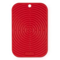 Suporte para panelas le creuset retângular 24cm em silicone vermelho 93005000060000