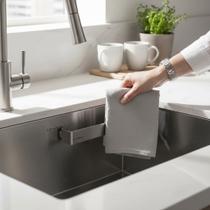 Suporte para Pano de Pia em Aço Inoxidável 304 - Praticidade e Estilo na Sua Cozinha Suporte para Pano de Pia em Aço Inoxidável 304 - Praticidade e Estilo na Sua Cozinha