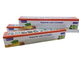 Suporte para papel filme com cortador coz-8814