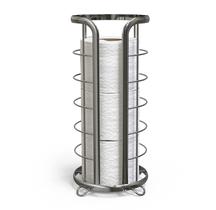 Suporte para papel higiênico Brookstone Chrome Freestanding Mega Roll