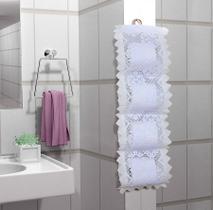 Suporte Para Papel Higiênico De Renda Suporte Para Papel Higiênico De Renda