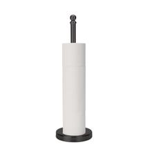 Suporte para Papel Higiênico exilon em Aço Inoxidável Preto 55x55x55 cm