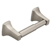 Suporte para papel higiênico Moen Contemporary Brushed Nickel P5050BN Suporte para papel higiênico Moen Contemporary Brushed Nickel P5050BN
