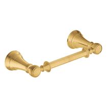 Suporte para papel higiênico Moen Weymouth Brushed Gold YB8408BG Suporte para papel higiênico Moen Weymouth Brushed Gold YB8408BG