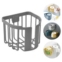 Suporte Para Papel Higiênico Organizador Banheiro Adesivo