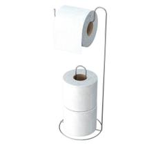 Suporte Para Papel Higiênico Premium Aramado Cromado Stolf