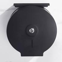 Suporte para Papel Higiênico TOBEFORT Jumbo 9" Aço Preto Suporte para Papel Higiênico TOBEFORT Jumbo 9" Aço Preto