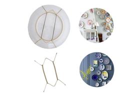 Suporte para Parede pratos decorativos Gancho