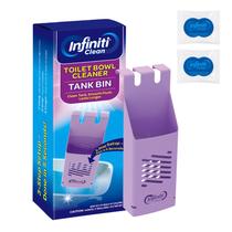 Suporte para pastilhas do reservatório do vaso sanitário Infiniti Clean 23 x 8 x 4 cm