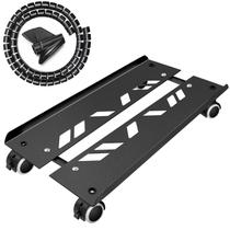 Suporte para PC Seloom Computer Tower com rodas giratórias de aço Suporte para PC Seloom Computer Tower com rodas giratórias de aço