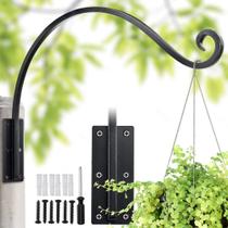 Suporte para pendurar plantas Lifyzoon Heavy Duty 22 polegadas Black Iron