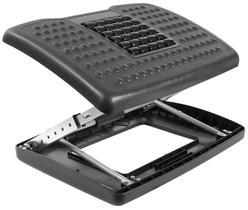 Suporte para Pés Ajustável Mount-It! com Talão de Massagem - Preto Suporte para Pés Ajustável Mount-It! com Talão de Massagem - Preto
