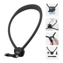 Suporte para pescoço TELESIN Se 2.0 com almofada de ar para GoPro e DJI Action