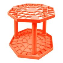Suporte para Pincéis Octagonal 45 Cavidades 586 - Condor Suporte para Pincéis Octagonal 45 Cavidades 586 - Condor