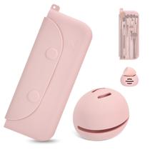 Suporte para pincel de maquiagem e estojo de esponja de beleza COOL-ANGLE