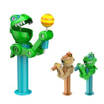 Suporte para pirulito HDLNKAK Funny Robot Dinosaur Shape, 2 unidades
