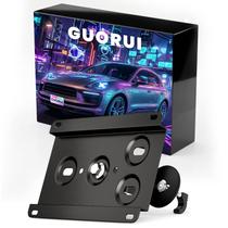 Suporte para Placa de Licença GUORUI Porsche Macan 2019-2021 Preto Suporte para Placa de Licença GUORUI Porsche Macan 2019-2021 Preto