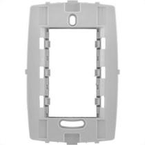 Suporte Para Placa Modular Slim 4X2 - 3 Modulos - 8201