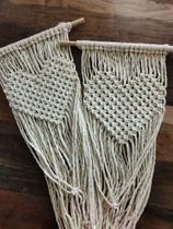 Suporte para plantas em Macramé 70cm unidade - Para Todas Ateliê