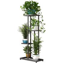 Suporte para Plantas LINZINAR 4 Camadas Metal Interno e Externo 80cm Suporte para Plantas LINZINAR 4 Camadas Metal Interno e Externo 80cm