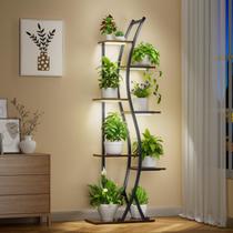 Suporte para Plantas MJOMKN 62cm - 7 Camadas com Luz de Cultivo Interna