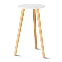 Suporte para Plantas Uneedem Estilo Mid-Century em Madeira, 52 cm de Altura Suporte para Plantas Uneedem Estilo Mid-Century em Madeira, 52 cm de Altura