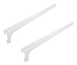 SUPORTE PARA PRATELEIRA CREMALHEIRA 25cm MAXEB - PAR SUPORTE PARA PRATELEIRA CREMALHEIRA 25cm MAXEB - PAR