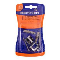 Suporte Para Prateleira De Vidro Curto - BemFixa