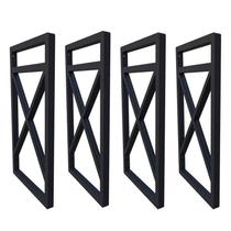 Suporte Para Prateleira Estilo Industrial 04 Un. Preto Suporte Para Prateleira Estilo Industrial 04 Un. Preto