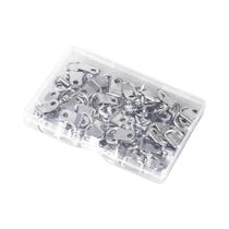 Suporte Para Quadro De Pintura a Óleo Com 100 Peças De Gancho Redondo D Com Parafusos Suporte Para Quadro De Pintura a Óleo Com 100 Peças De Gancho Redondo D Com Parafusos