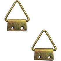 Suporte para quadros triangulo n.02 % preguim pacote com 4 und