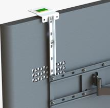 Suporte para Receptor Conversor Decodificador Dvd Net Sky Branco