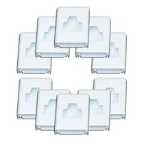 Suporte Para Refil Saquinho Absorvente Trilha Branco Kit 10 Suporte Para Refil Saquinho Absorvente Trilha Branco Kit 10