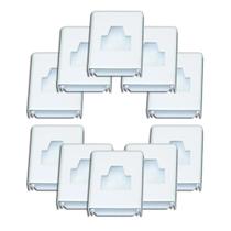 Suporte Para Refil Saquinho Absorvente Trilha Branco Kit 10 Suporte Para Refil Saquinho Absorvente Trilha Branco Kit 10