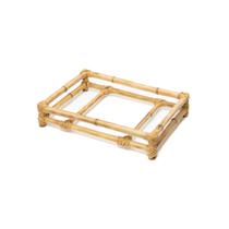 Suporte Para Refratário de Bambu Natural G 40x30x10cm