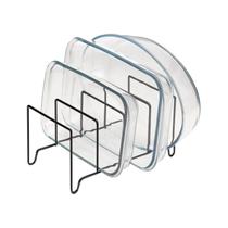 Suporte para Refratários Preto Organização e Sofisticação