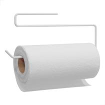 Suporte para rolo de papel toalha para prateleira de encaixar branco - ecommercemoreli