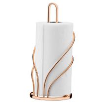 Suporte para Rolo Papel Toalha cobre Rose Gold 1603RG