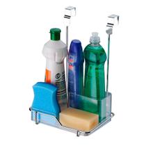 Suporte para Sabão/Detergente e Esponja Para Porta Armário Linha Organizare Future Suporte para Sabão/Detergente e Esponja Para Porta Armário Linha Organizare Future