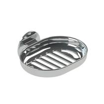 Suporte para sabonete adesivo (dispensa furos) - Cromado Suporte para sabonete adesivo (dispensa furos) - Cromado