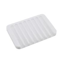 Suporte Para Sabonete De Silicone Auto-Drenante, Acessório De Armazenamento Para Banheiro E Chuveiro