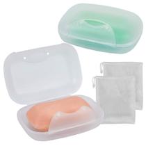 Suporte para Saboneteira Vonpri Clear - Pacote com 2 Suporte para Saboneteira Vonpri Clear - Pacote com 2