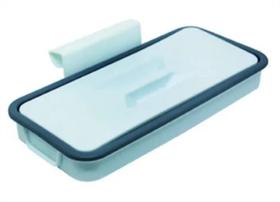 Suporte para saco de lixo porta armario de cozinha