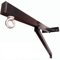 Suporte Para Saco De Pancadas Parede 120kg Metalon 50x30mm