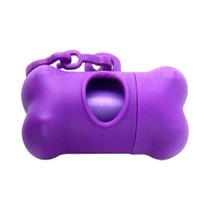 Suporte Para Sacos De Lixo Descartáveis Em Forma De Osso Para Cães, Estojo De Plástico Para Sacos De