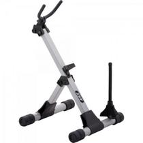 Suporte Para Saxofone Clarinete Flauta Cinza SI112