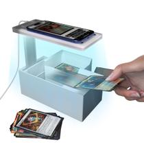Suporte para Scanner de Cartas GIBOPOB MTG com LED 6000K e Luz em Anel Suporte para Scanner de Cartas GIBOPOB MTG com LED 6000K e Luz em Anel