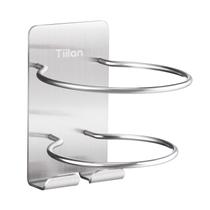 Suporte para secador de cabelo Tiilan Wall Mount SUS 304 em aço inoxidável