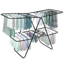 Suporte para secadora de roupas Brookstone, rack dobrável de 2 níveis