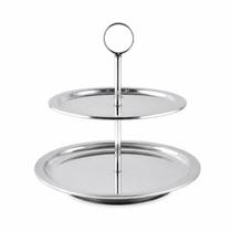 Suporte para servir com 2 andares 25,5 x 25 cm - Dolce Home Suporte para servir com 2 andares 25,5 x 25 cm - Dolce Home